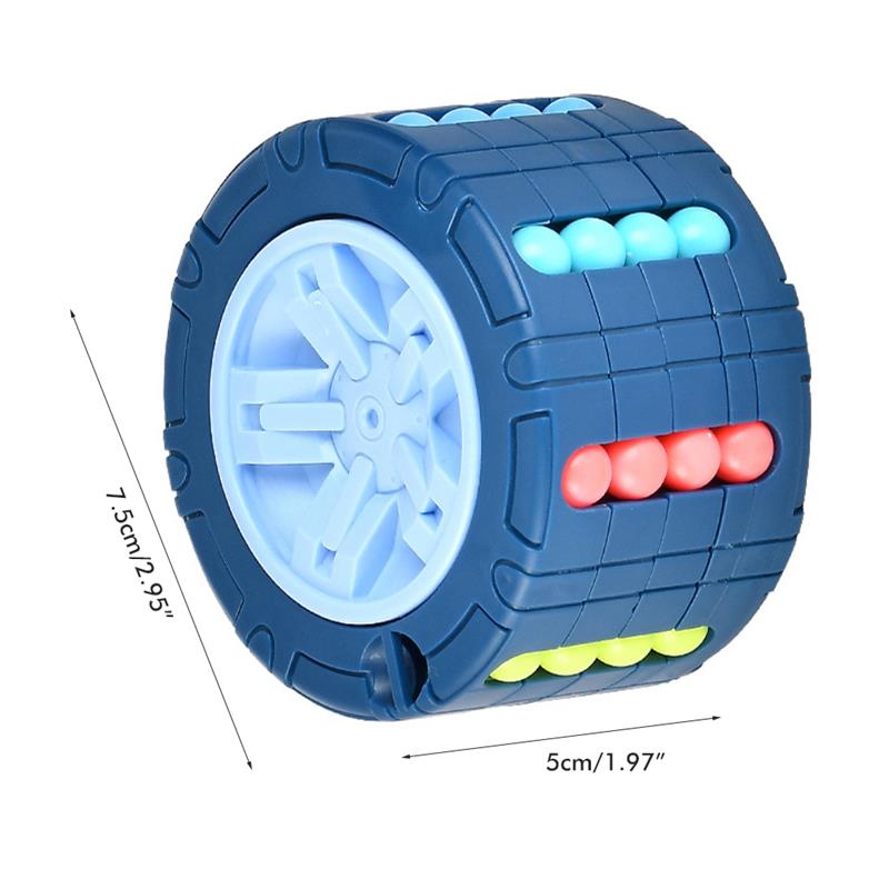 Cubo de Cilindro 3D Brinquedo Mágico Giroscópio Para Crianças