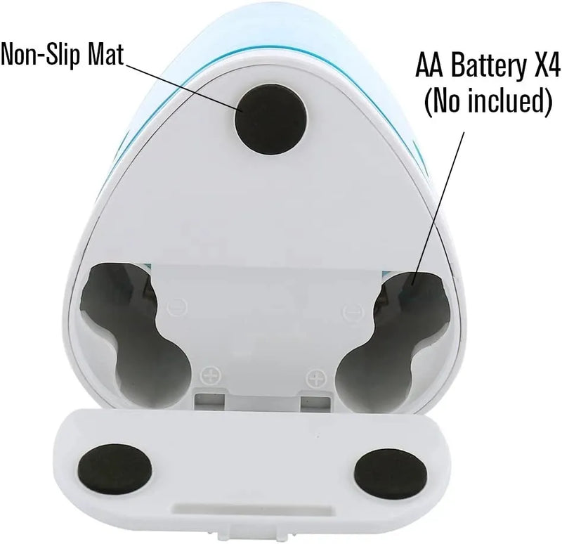 Tenwin Novo Apontador de Lápis Elétrico, Automático de dois Buracos Interruptor Apontador de Lápis, Material Escolar de Escritório em Casa, Arte de Papelaria