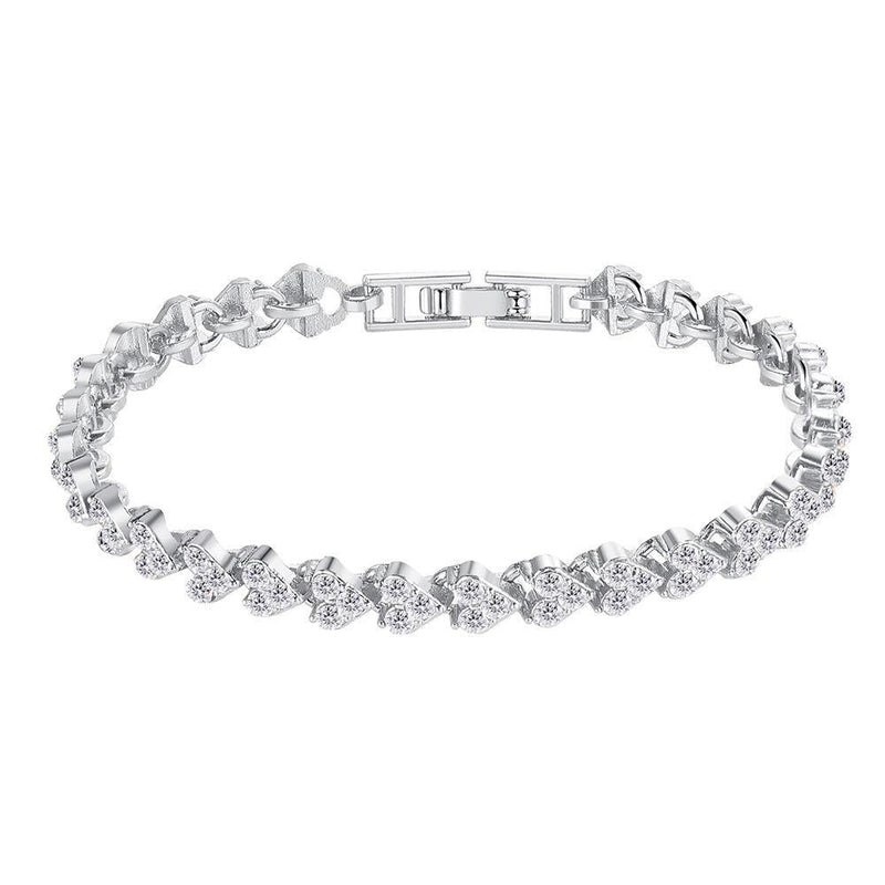 Pulseira romana com diamante.